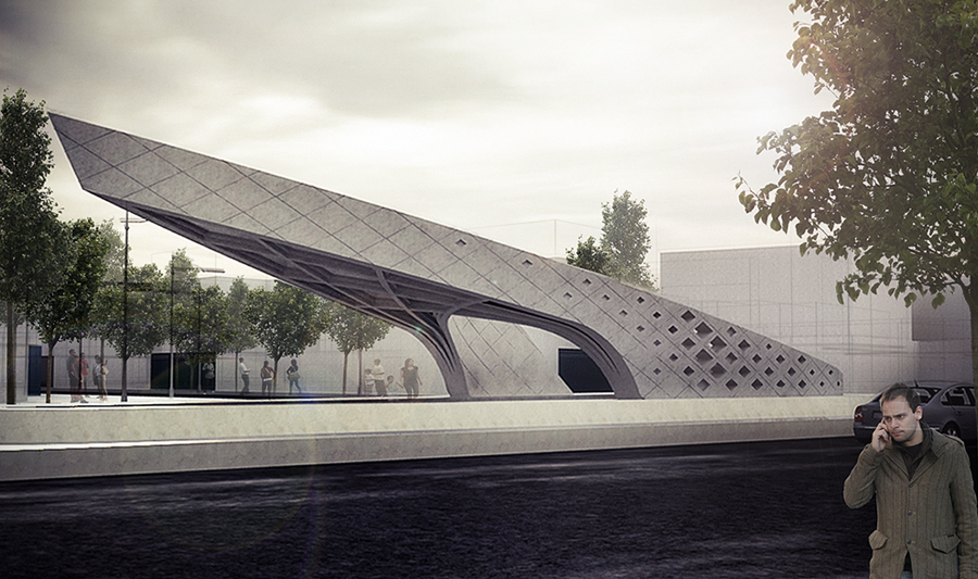 Monument of Imam khomeini square- Pratic[A] Studio مونومان میدان امام خمینی- استودیو معماری پراتیک